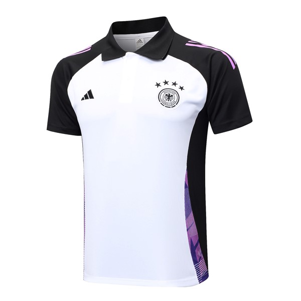 Polo Alemania 2024 2025 Blanco Negro 2